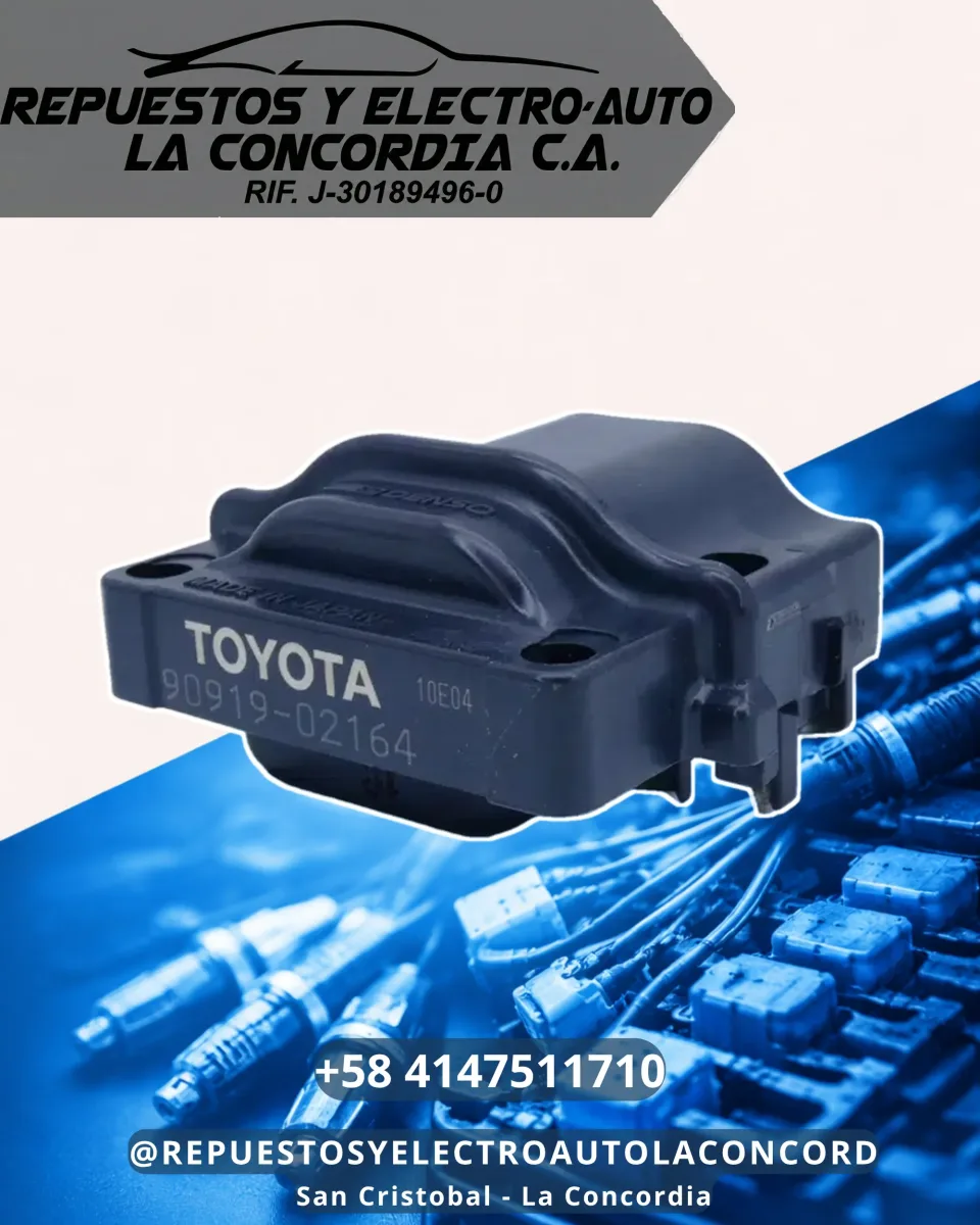 BOBINA TOYOTA COROLLA BABY CAMRY/SAPITO/STARLET 1993/2002