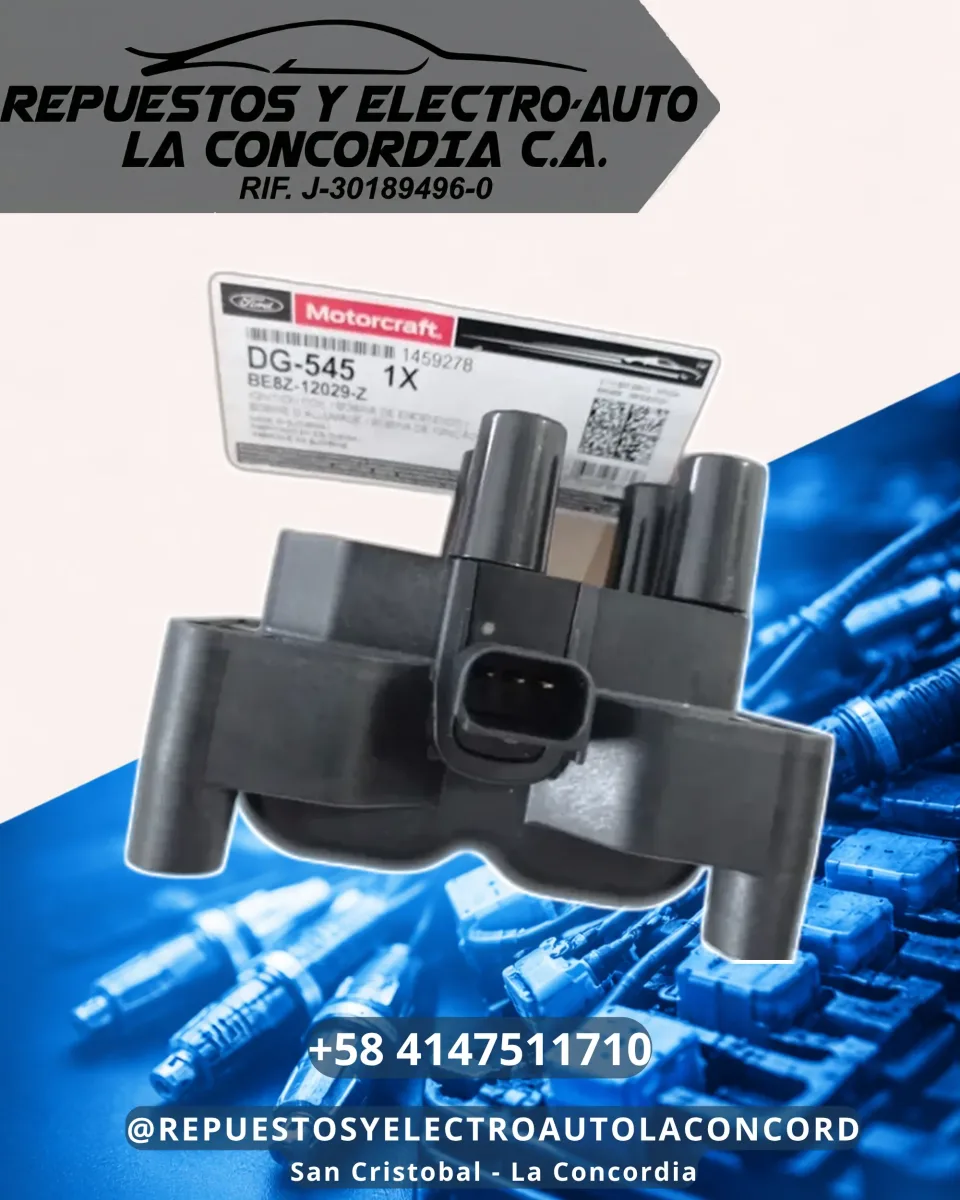 BOBINA FORD FIESTA MAX/MOVE 1.6 CONECTOR PEQUEÑO