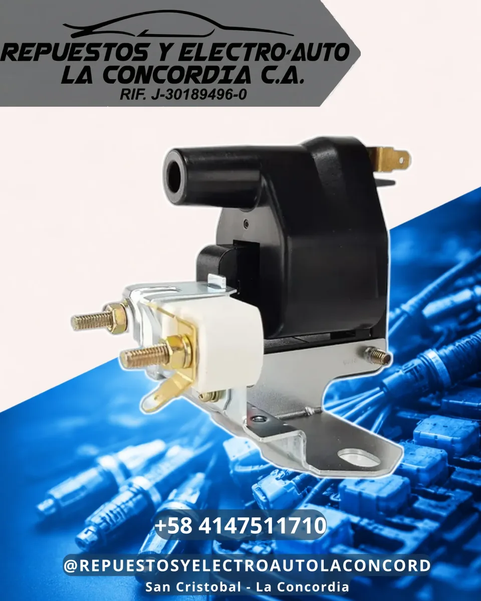 BOBINA UNIVERSAL SECA CON RESISTENCIA