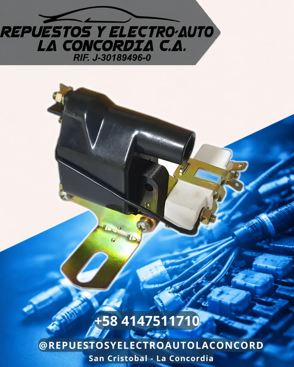 BOBINA UNIVERSAL SECA CON RESISTENCIA