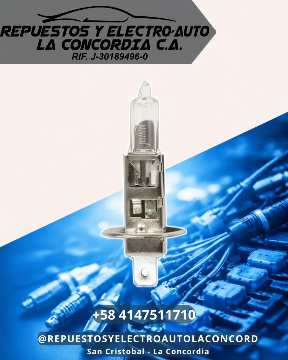 BOMBILLO HALOG. H1 75W 24V