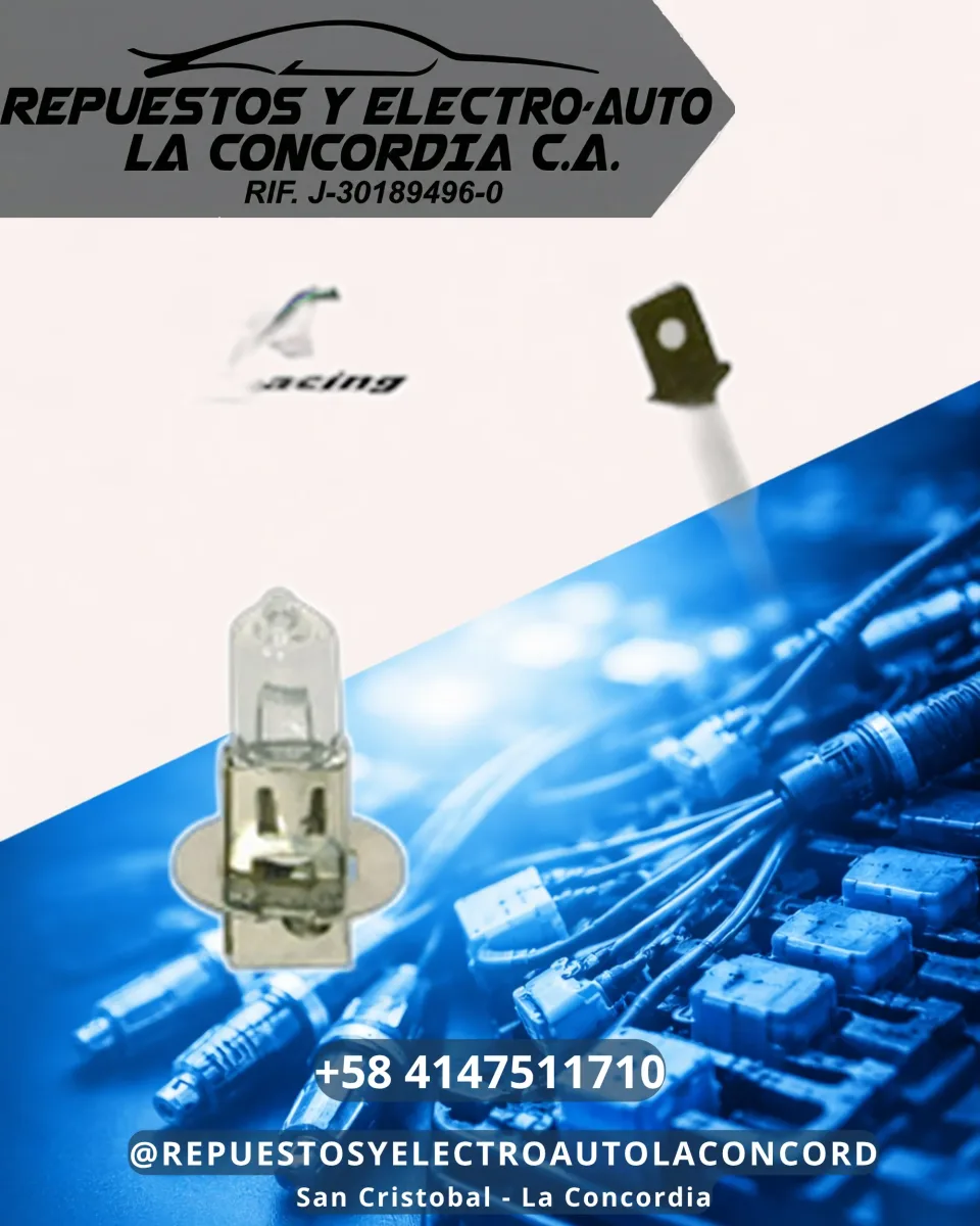 BOMBILLO HALOG. H3 24V 75W