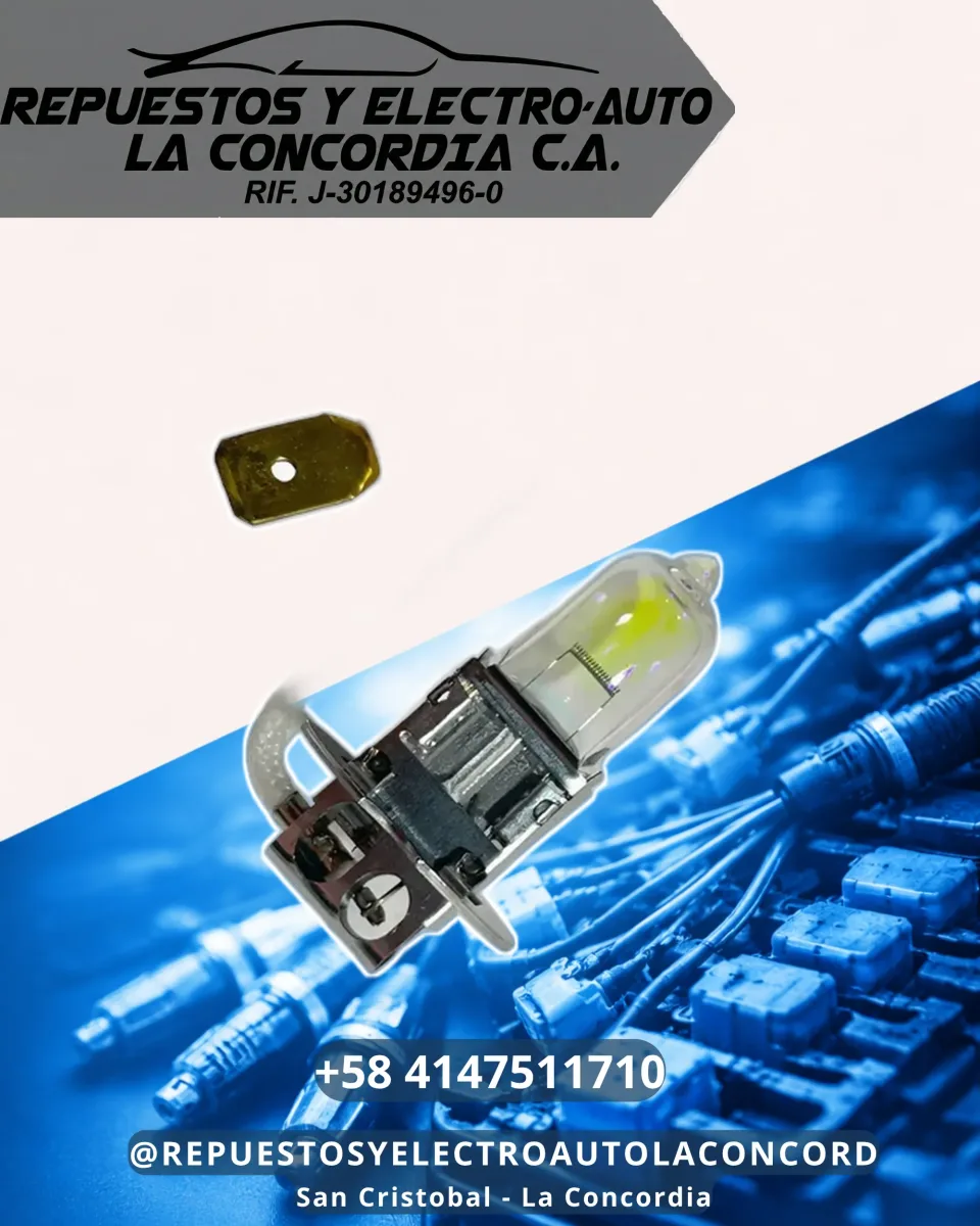 BOMBILLO HALOG. H3 12V 55W