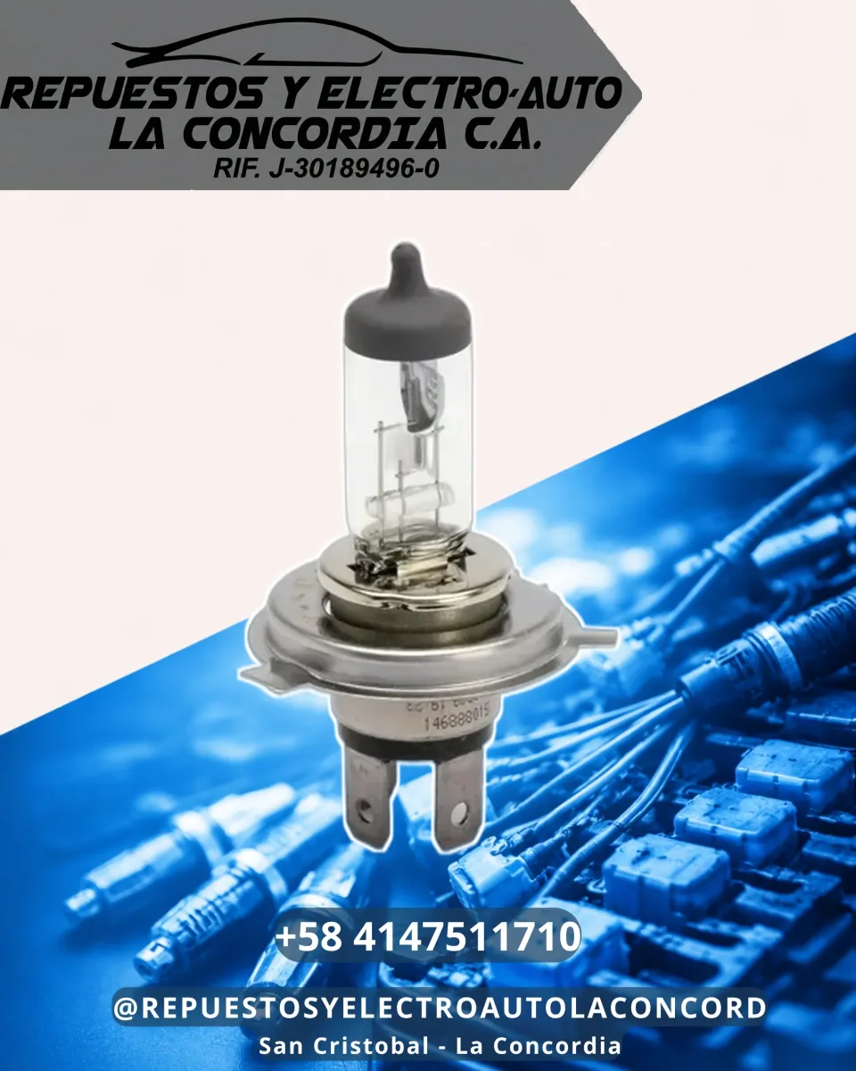 BOMBILLO HALOG. H4 130/100W 24V  BRIGHNESH