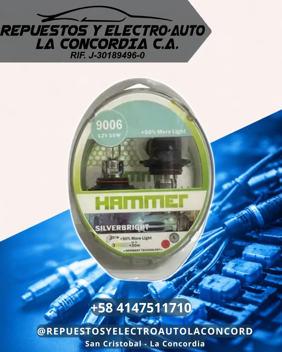 BOMBILLO HALOG. 12V SILVERBRIGHT LED KIT 9006 6000K