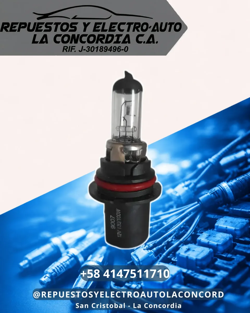 BOMBILLO 9007 12V 100/90W